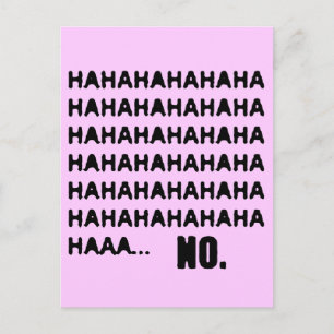 CARTE POSTALE HAHAHA... NON