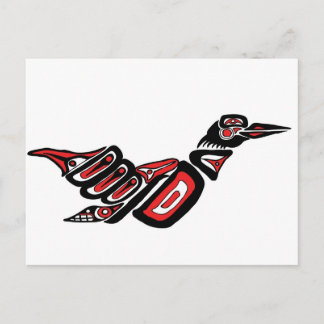 Carte Postale Haida Loon