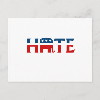 Carte Postale Haine républicaine