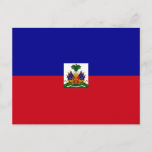Carte Postale Haïti - drapeau haïtien -