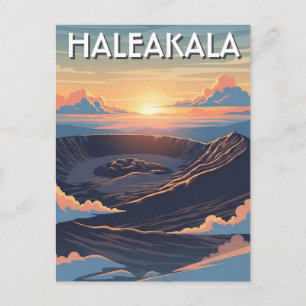 Carte Postale Haleakala Crater Maui Hawaii Voyage