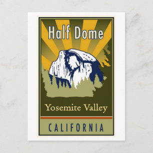 Carte Postale Half Dome