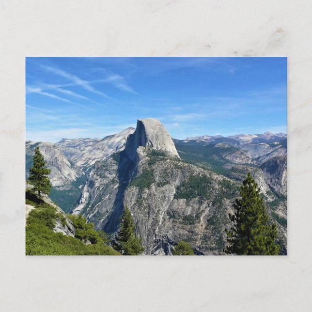 Carte Postale Half Dome depuis Glacier Point, Yosemite, CA (Devant)