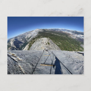 Carte Postale Half Dome vu depuis les câbles - Yosemite