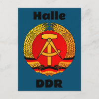 Halle, Deutsche Demokratische Republik - DDR.