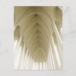 Carte postale Hallgrimskirkja Islande