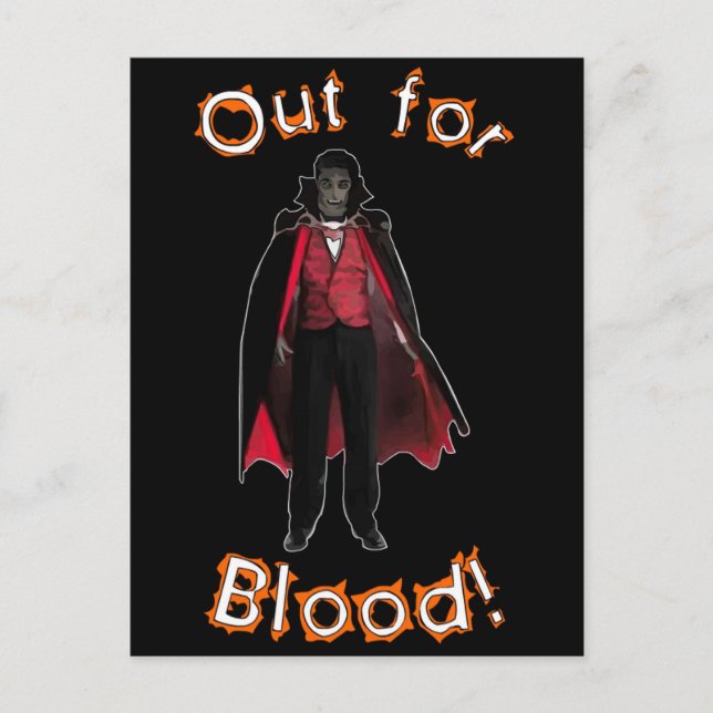 Carte Postale Halloween (Devant)