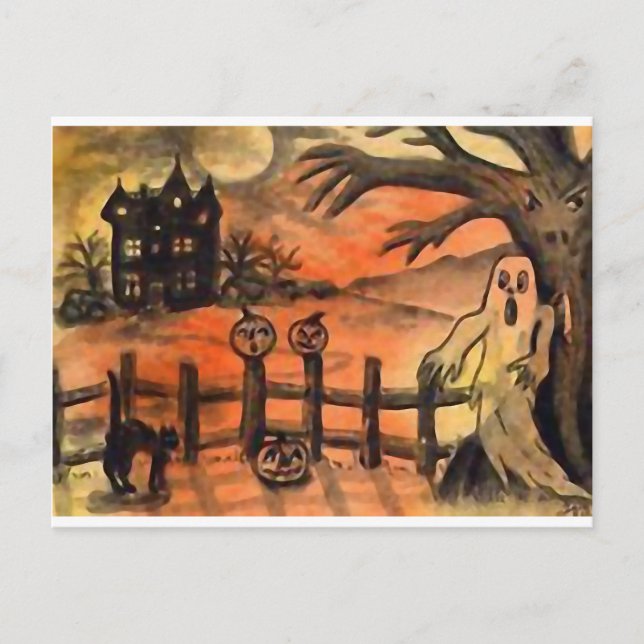 CARTE POSTALE HALLOWEEN (Devant)