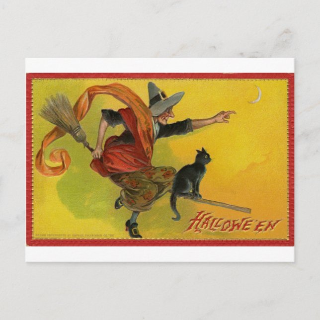 Carte postale Halloween (Devant)