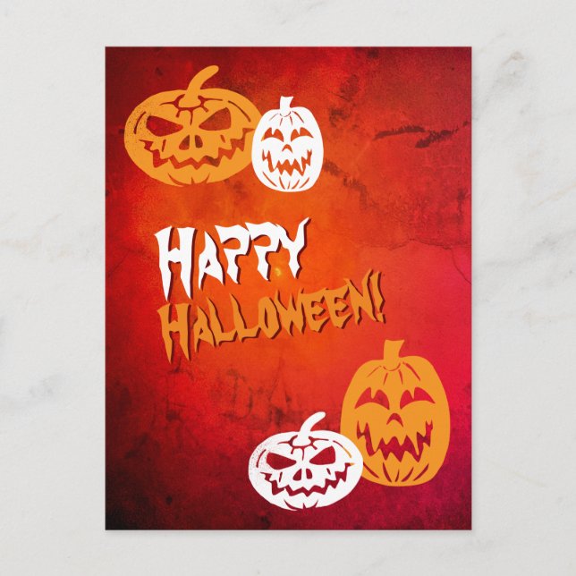 Carte postale Halloween (Devant)