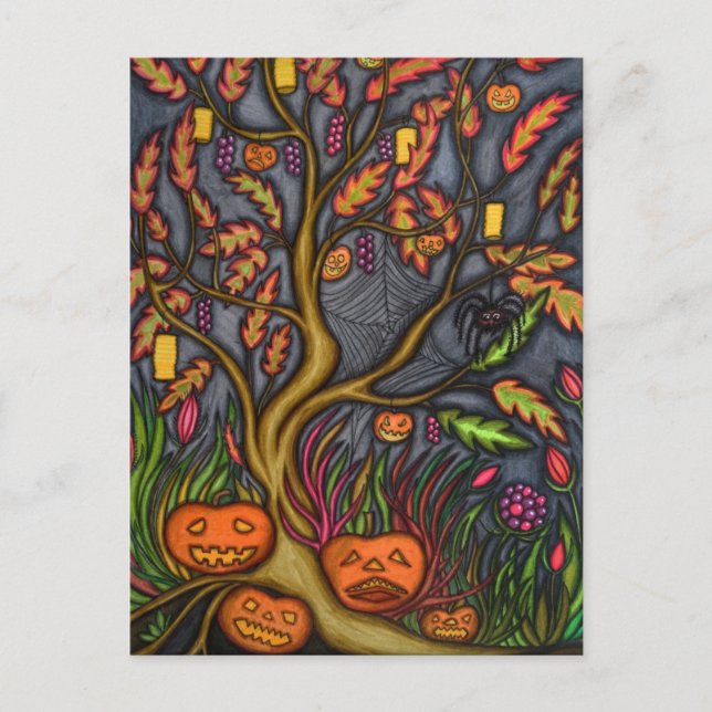 Carte Postale Halloween (Devant)