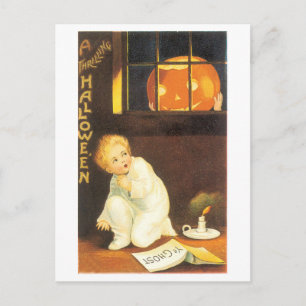 Carte Postale Halloween à l'ancienne