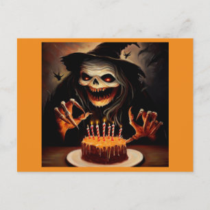 Carte Postale Halloween - Anniversaire 5