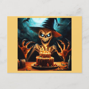 Carte Postale Halloween - Anniversaire 6