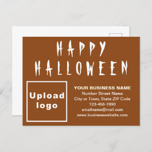 Carte postale Halloween Brown