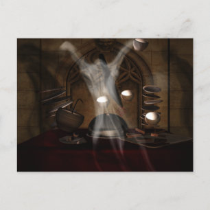 Carte Postale HALLOWEEN Dîner