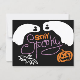 Carte Postale halloween éffrayant