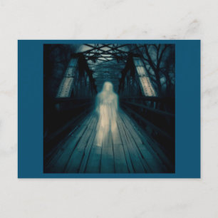 Carte Postale Halloween - Haunted Bridge 1