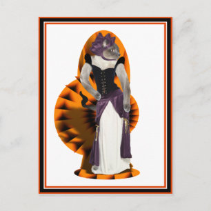 Carte Postale Halloween Hussy
