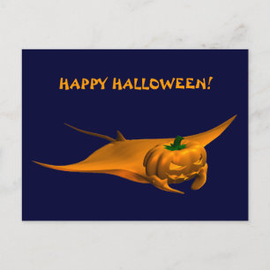 Carte Postale Halloween Manta Ray