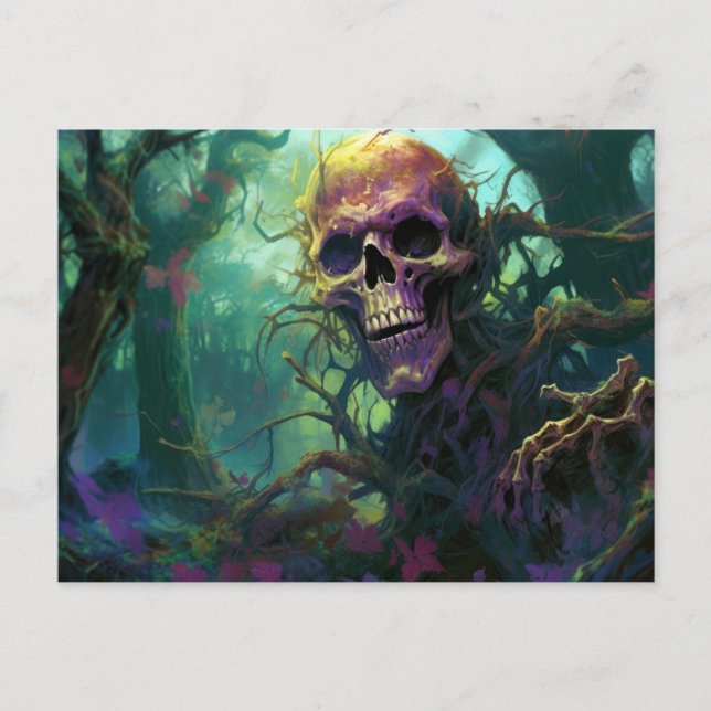 Carte postale Halloween Monster (Devant)