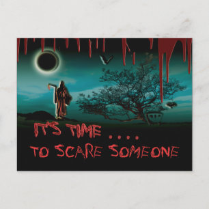 Carte postale Halloween - personnaliser