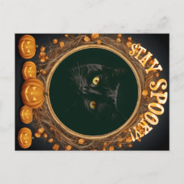 Carte postale Halloween. Reste éffrayant !