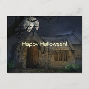 Carte postale Halloween Scènes Éffrayantes