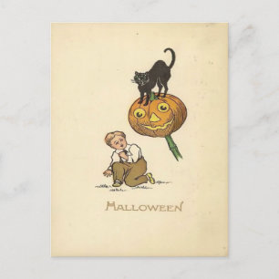 Carte Postale Halloween vintage