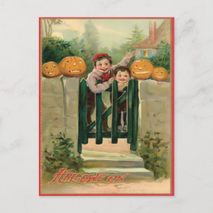 Carte Postale Halloween vintage