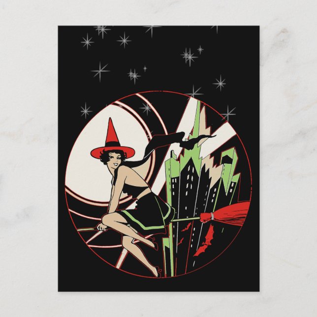 Carte Postale Halloween (vintage) (Devant)