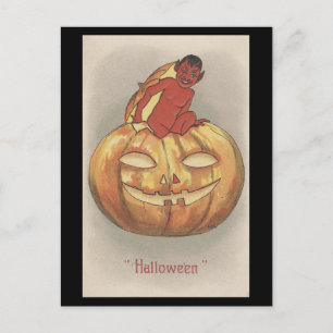 Carte Postale Halloween vintage