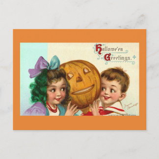 Carte postale Halloween vintage