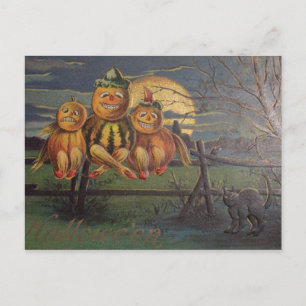 Carte Postale Halloween vintage -