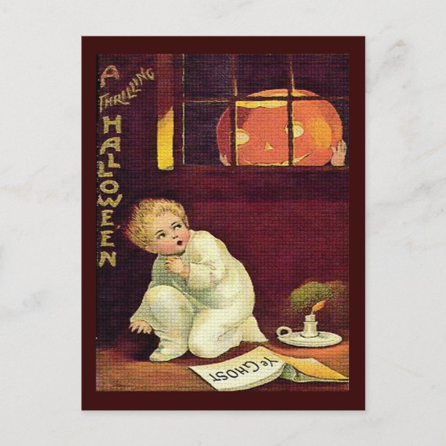 Carte Postale Halloween vintage (Devant)