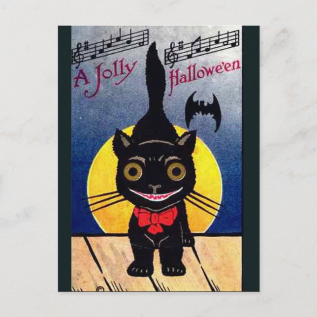 Carte Postale Halloween Vintage KRW (Devant)
