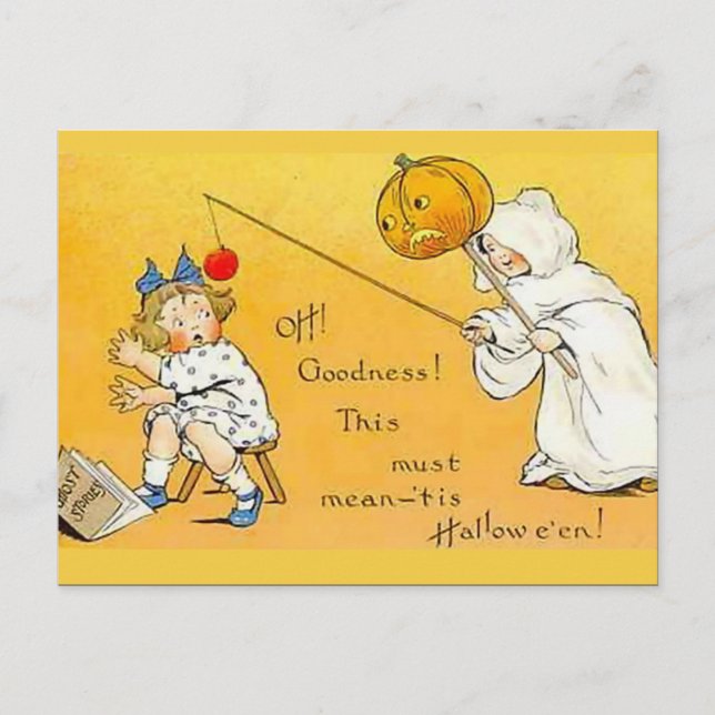 Carte Postale Halloween Vintage KRW (Devant)