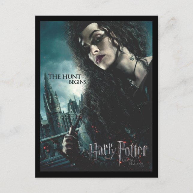 Carte Postale Hallows - Bellatrix Lestrange 2 (Devant)