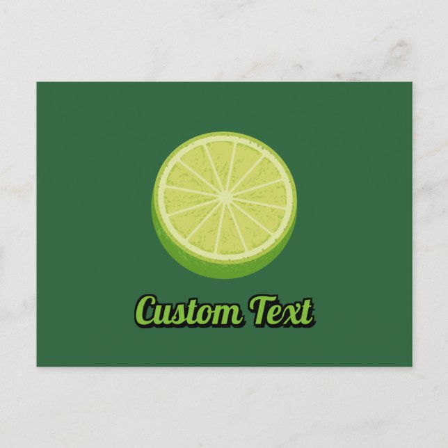 Carte Postale Halte Lime (Devant)
