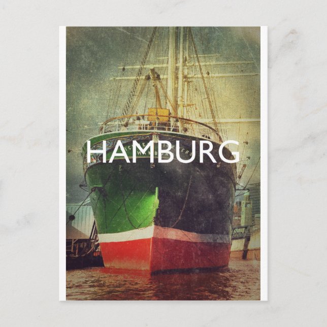 Carte Postale Hambourg (Devant)