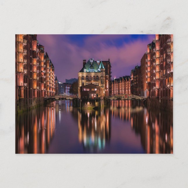 Carte Postale Hambourg Allemagne (Devant)