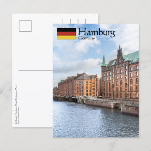 Carte Postale Hambourg Allemagne
