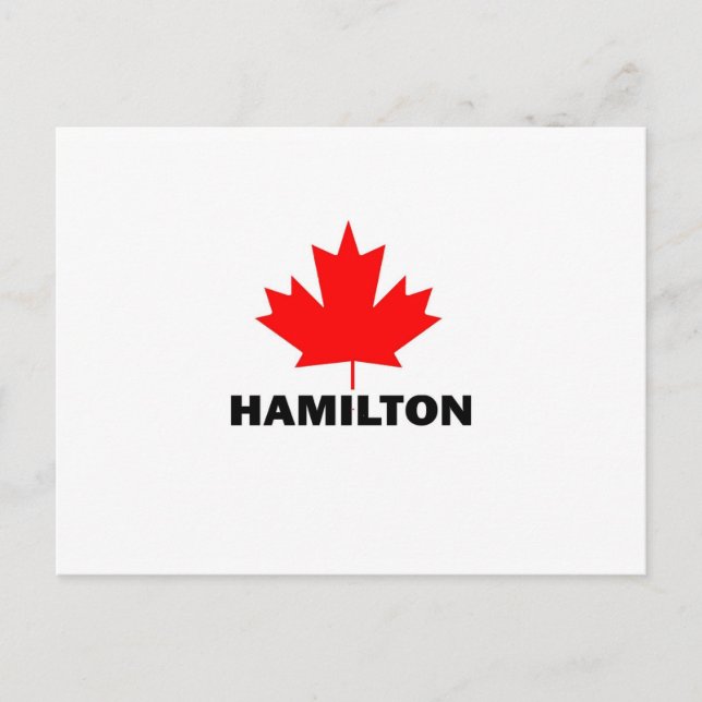Carte Postale Hamilton (Ontario) (Devant)