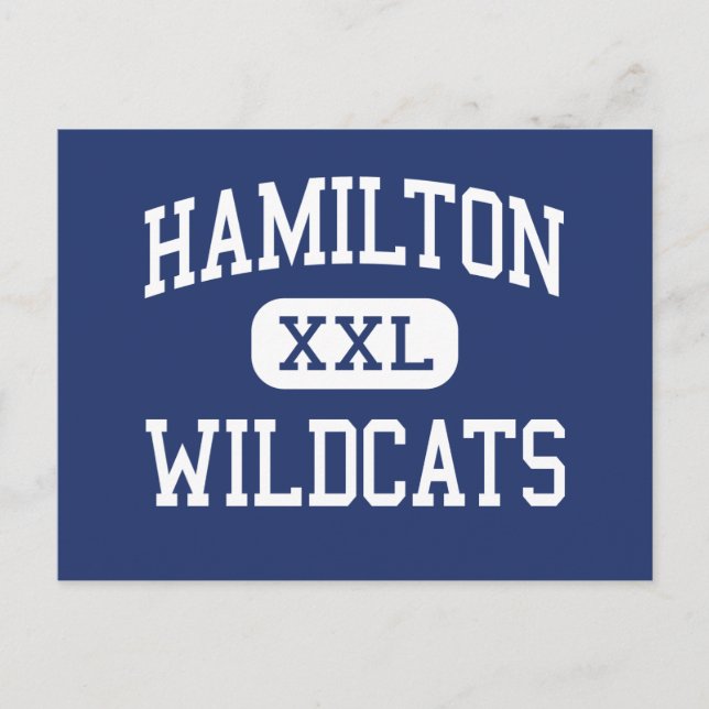 Carte Postale Hamilton Wildcats Middle Memphis Tennessee (Devant)