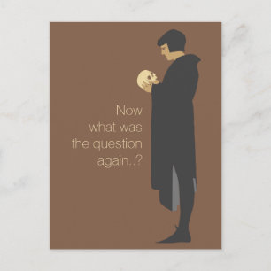 Carte Postale Hamlet tenant un crâne CC0720 Beggarstaff