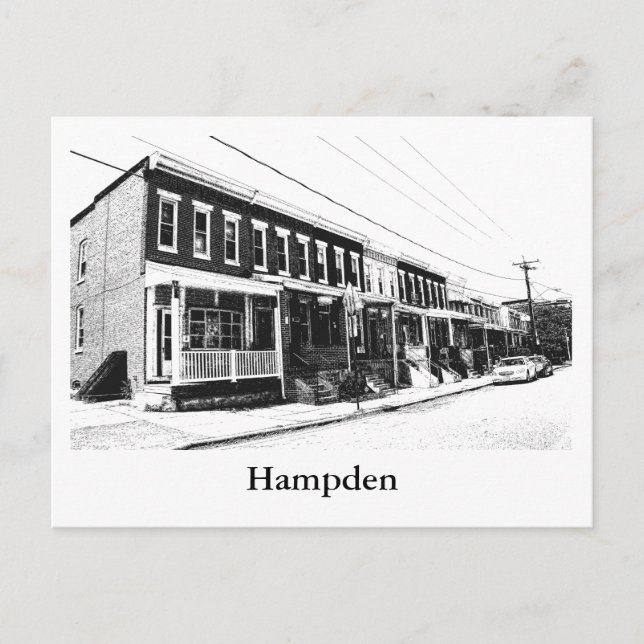 Carte Postale Hampden (Devant)