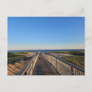 Carte Postale Hamptons Beach Sand Ocean Boardwalk