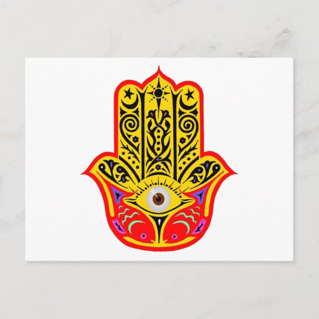 Carte Postale Hamsa - Magic Hamsa (Devant)