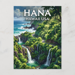 Carte Postale Hana, Maui États-Unis