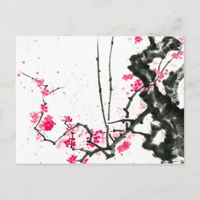 Carte Postale Hanami | Fleur de Sakura (Devant)